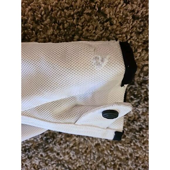 First Gear Womans Large White Mesh Breathable Riding Jacket Padded - Picture 10 of 14